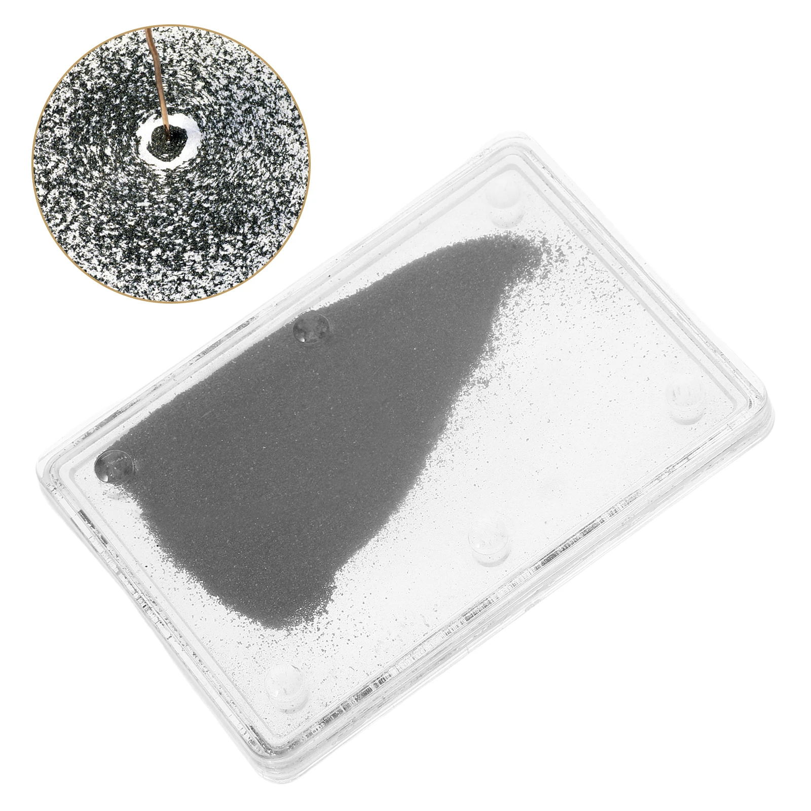 Magnetic Field Iron Filing Box Science Experiments Learning Metal Shavings Oxide Show Aerogel Powder Kids Fillings Durability