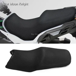 Juste de siège coordonnante pour Kawasaki, accessoires de moto, coussin d'espacement 3D, capot en tissu maillé, Cool Cover, VERSYS 1000, VERSYS1000, ABS