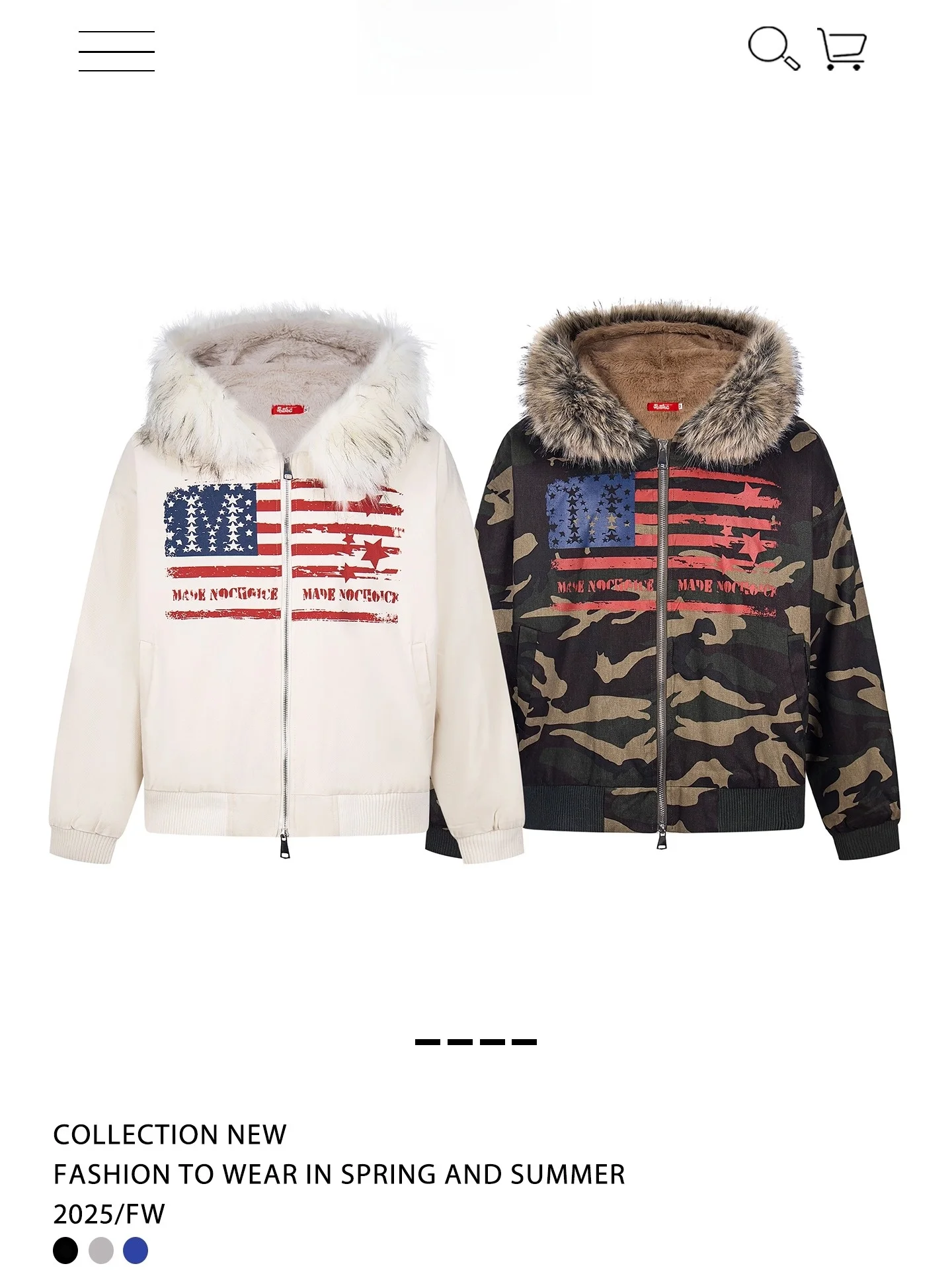 

Thiened Fce Lined Hoodie Jaet American Sle Streetwear Camouflage Flag Design for Men And Women Loose Fit Autumn Wint...