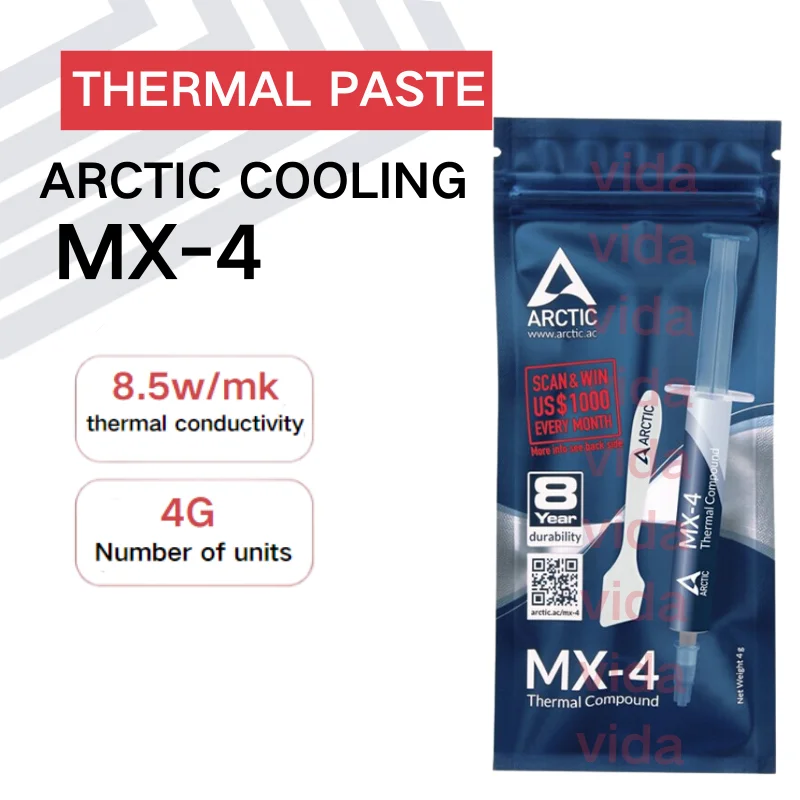 MX-4 4g cooler Desktop Computer Thermal Grease Thermal Paste Processors CPU VGA LED LCD Cooling fan Heatsink Processors