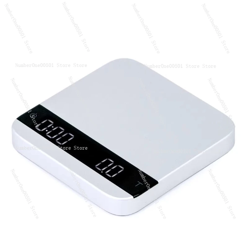 

Coffee ultra-thin electronic scale intelligent automatic reset timing concentrated scale metal