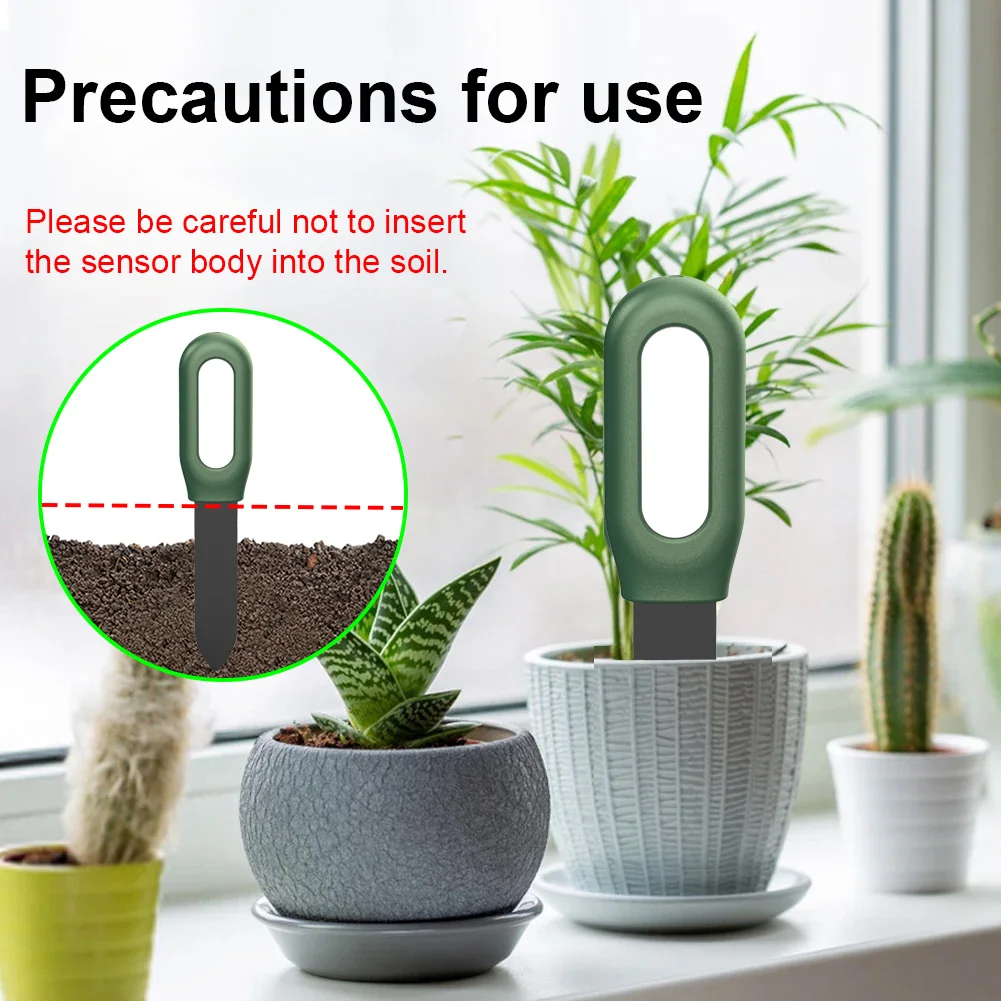 Haozee Tuya Smart Zigbee Soil Tester Temperature and Humidity Meter Moisture Sensor Garden Automation Irrigation Detector