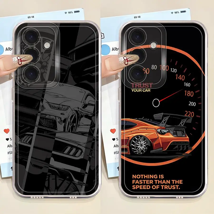 Cool Car Phone Cover Case for Samsung Galaxy A54 A15 A36 A13 A52 A31 A26 A24 A56 A50 A14 A16 A33 A52 A25 A51 A55 A23 A34 A35