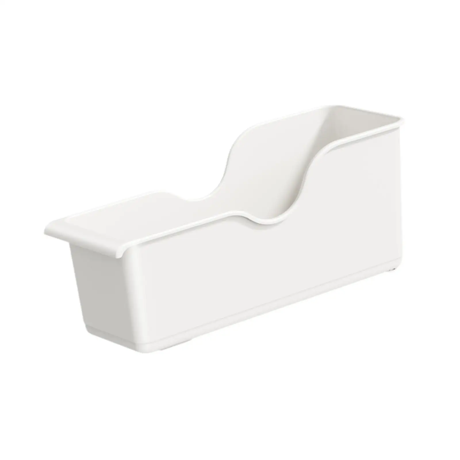 Storage Bin with Wheels Container Household Home Modern Narrow Organizer for Crafts Condiments Cabinet Kitchen Bathroom