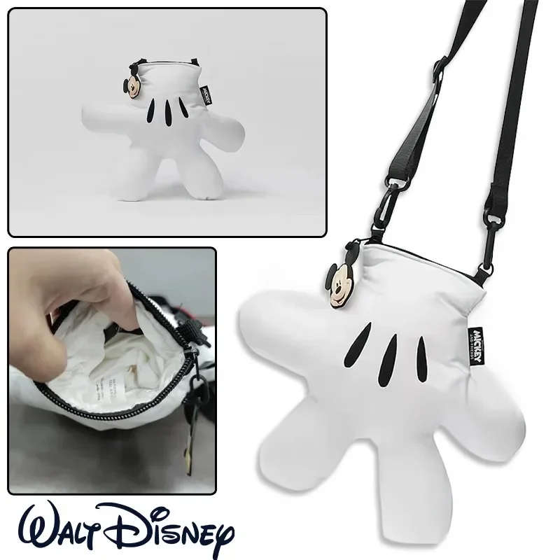 

Сумка-мессенджер с Микки Маусом Диснея, женский милый органайзер для макияжа, органайзер для хранения покупок, креативный кошелек в стиле аниме, сумка на плечо с героями мультфильмов