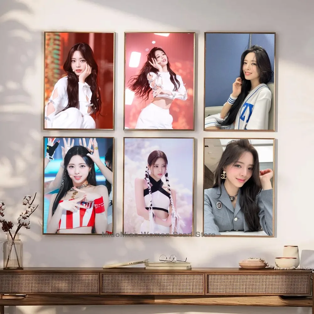 Kpop Group Itzy Yuna Poster Paper Print Home Living Room Bedroom Entrance Bar Cafe Art Painting Decoration