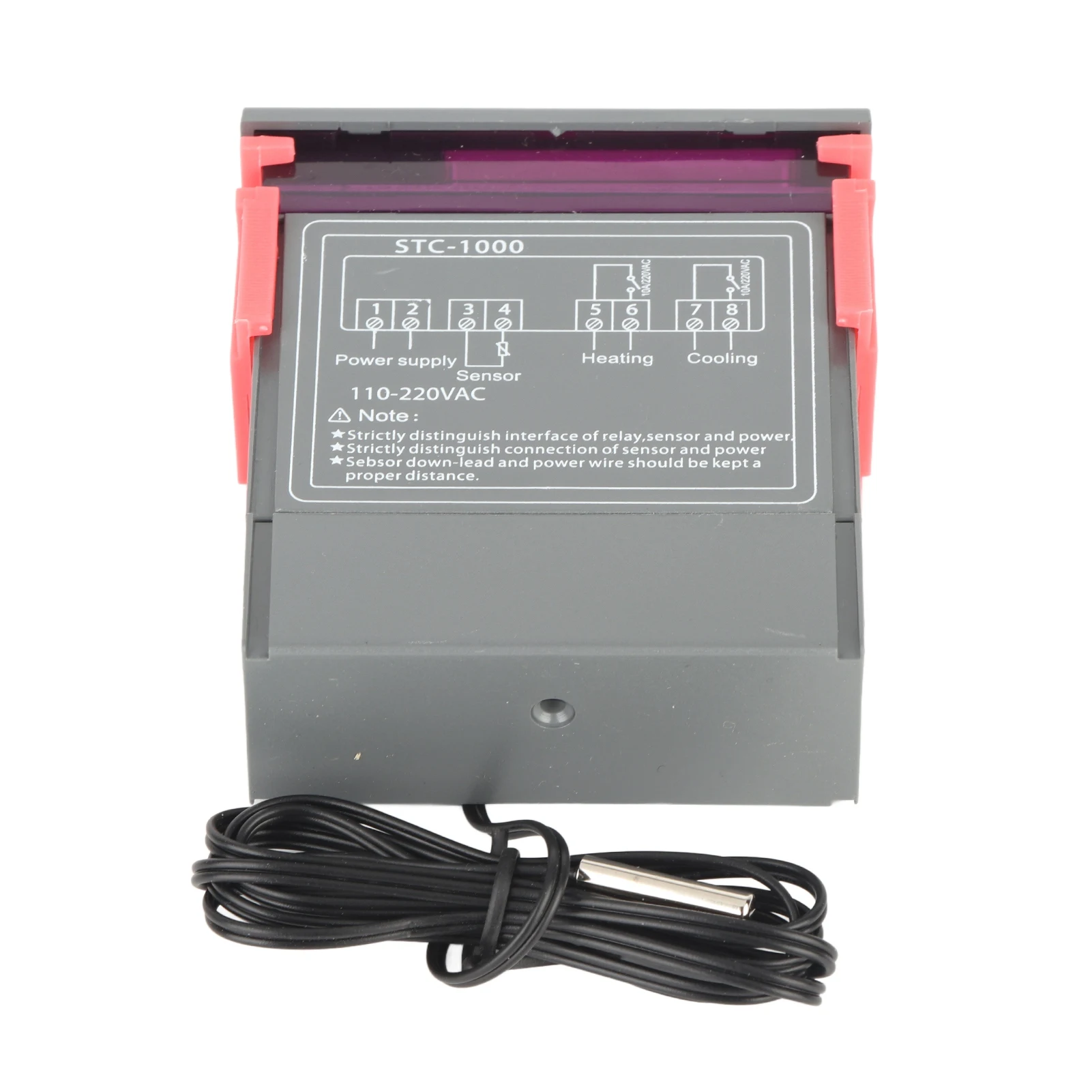 STC-1000 Digital Temperature Controller Temp Sensor Electric Thermostat Controller 110V-220V 10A