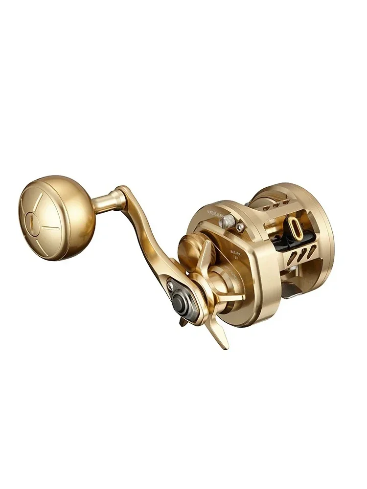 عجلة لوحة حديدية من BASARA عجلة دوارة بطيئة جميع أسطوانة صيد القوارب المعدنية لصيد الأسماك في أعماق البحار