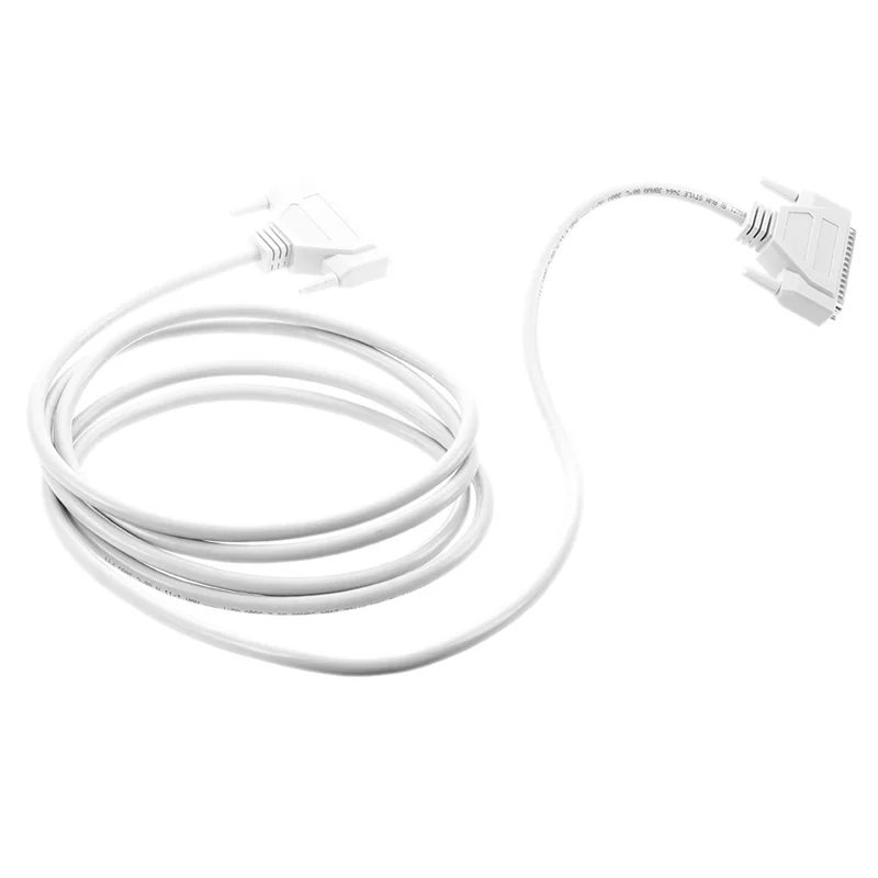 

B50B-3X 3 Meters 37 Pin Male To Female DB37 Extension Cable Grey White