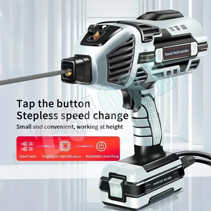 4600 ワットハンドヘルド電気溶接機アーク溶接機 110 V/220 V ± 15% 電気溶接機ポータブル統合スポット溶接工作機械