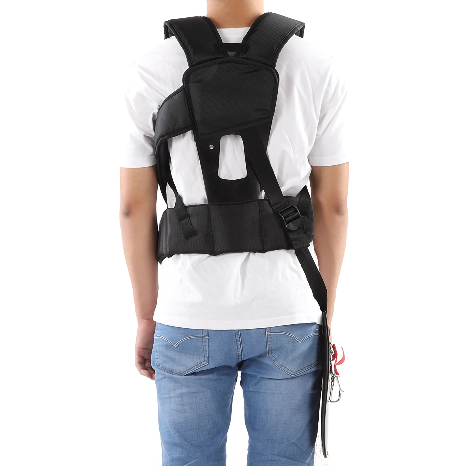 Mower Polyester Belt Trimmer Strap Universal Trimmer Double Shoulder Strap Mower Polyester M Shaped Belt for Brush Cutter Garden