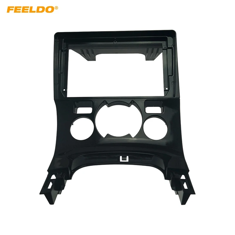 FEELDO Car Audio Fascia Frame Adapter For Peugeot 3008 9