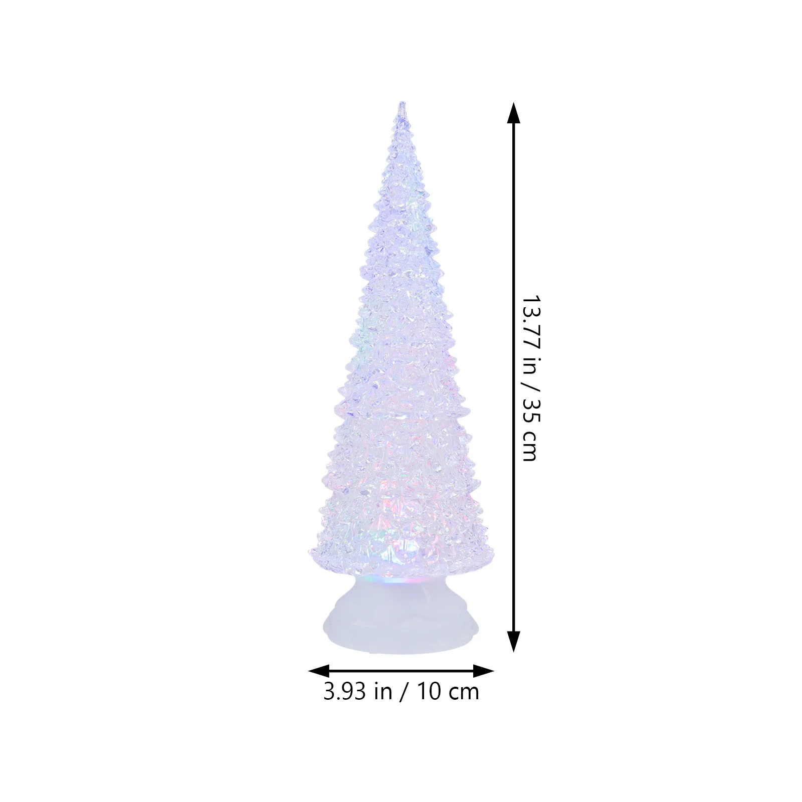 1 قطعة LED شجرة عيد الميلاد ضوء الليل الكرتون الاكريليك الجدول مصباح السرير ديكور ملون عيد الميلاد مصباح غرفة النوم ضوء الليل