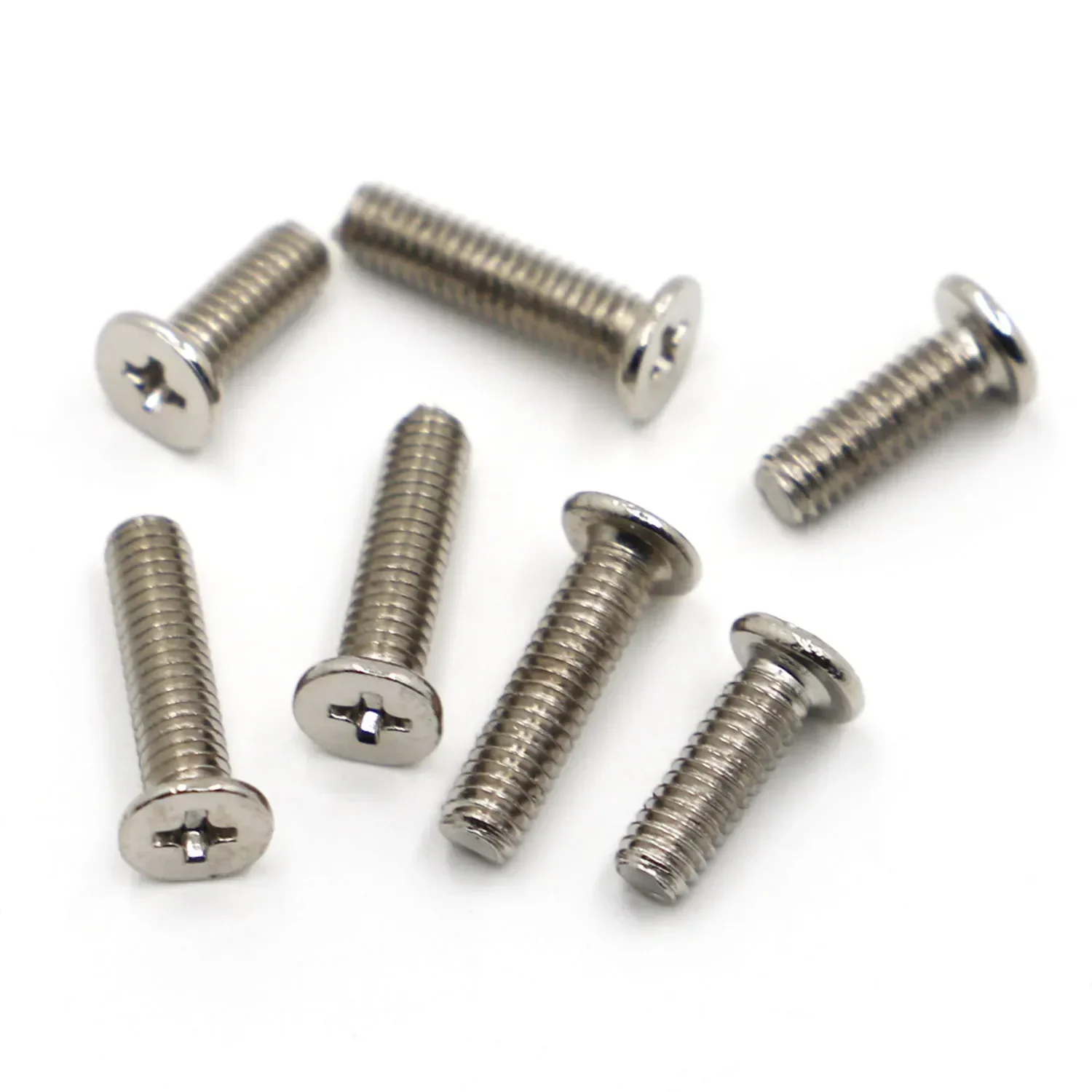 M2 M2.5 M3 M4 ニッケル鋼薄型十字ワッフルヘッドCMラップトップネジ