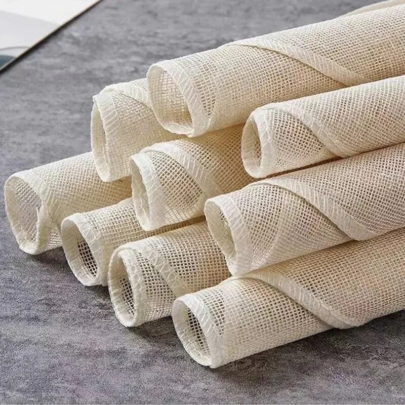5Pcs 28CM Pure Cotton Steamer Cloth Household Drawer Cloth Steamed Rice And Bun Mat Round Cotton Gauze Kitchen Steamer image 4