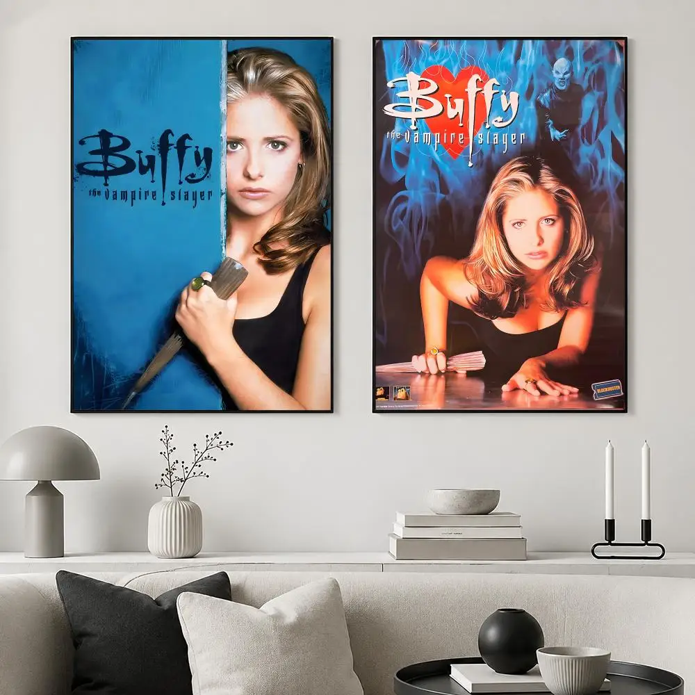 Buffy the Vampire Slayer Movie Poster posters for bedrooms and living rooms high definition cartoon movie-themed wall art.