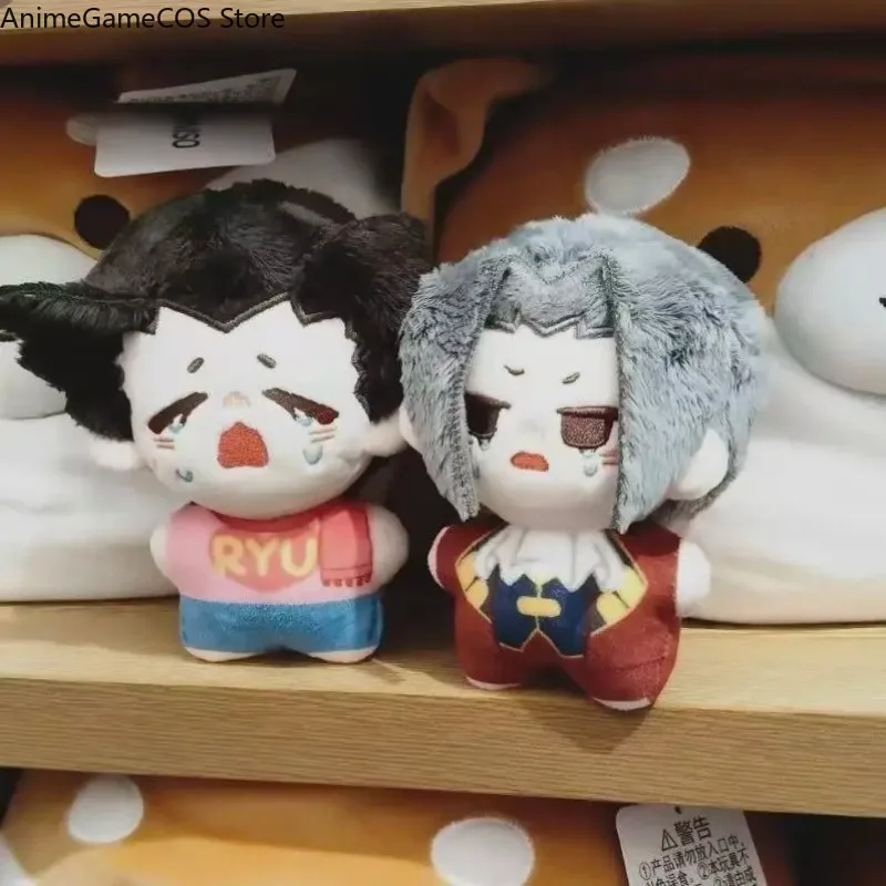Anime Ace Attorney Miles Edgeworth 10CM Plush Doll Bag Pendant Plushie Stuffed Figure Cosplay Collection Cartoon Gift gallery 3