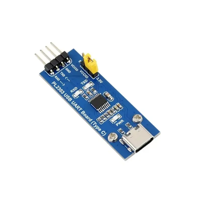 Il modulo seriale A32T-Type-C PL2303 alla interfaccia UART/TTL supporta la conversione da USB a TTL da 1,8 V/2,5 V