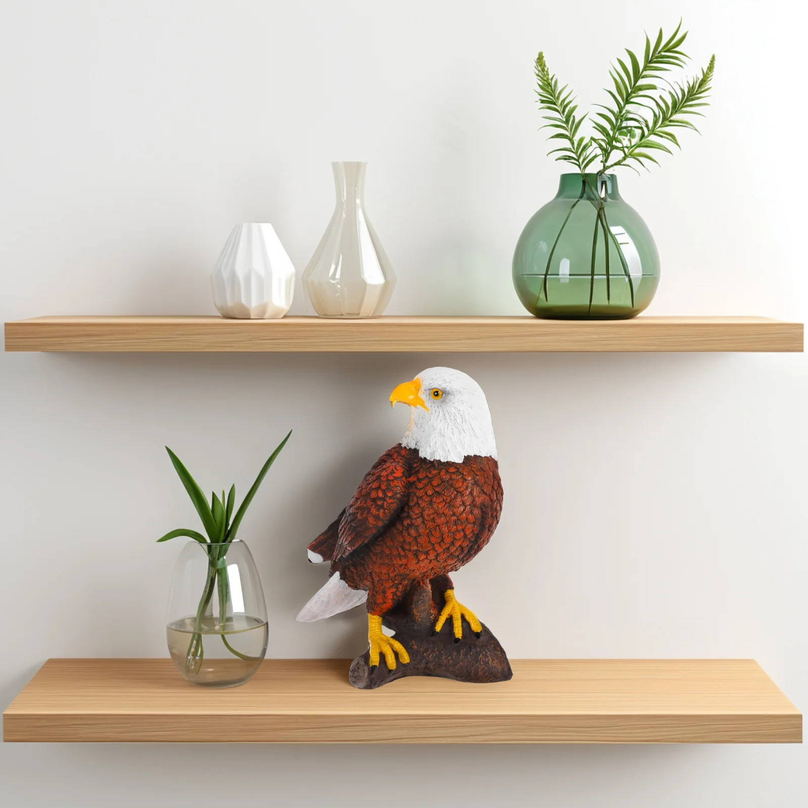 

Eagle Decorations Resin Animal Statue for Patio Lawn Decorative Birds Outdoor Yard Figurines Sculpture Retro Style