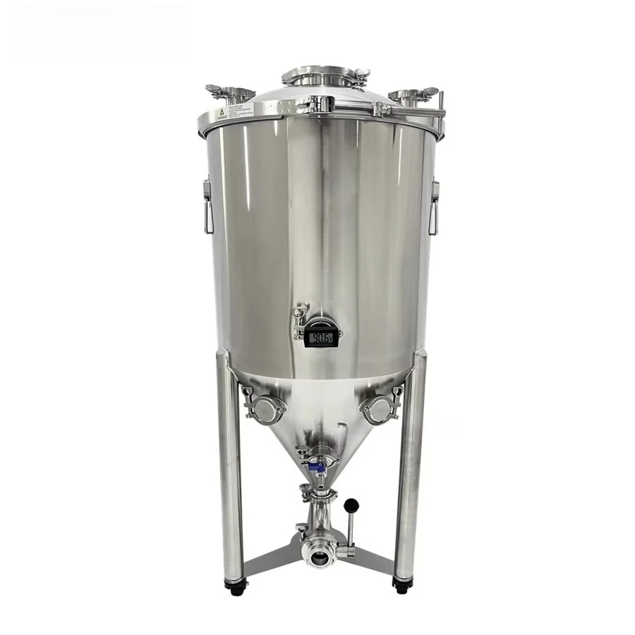 

Guten 30L-105L Stainless Steel Conical Fermenter Beer Brewing Equipment Pressurized Fermenting Tank Homebrew Fermentador Cerveza
