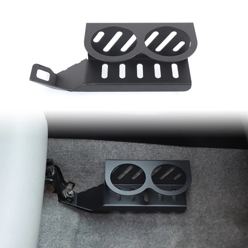 

Aluminum Alloy Black For Toyota Land Cruiser Prado 120 2003-2009 Car passenger seat Water cup holder car interior accessories