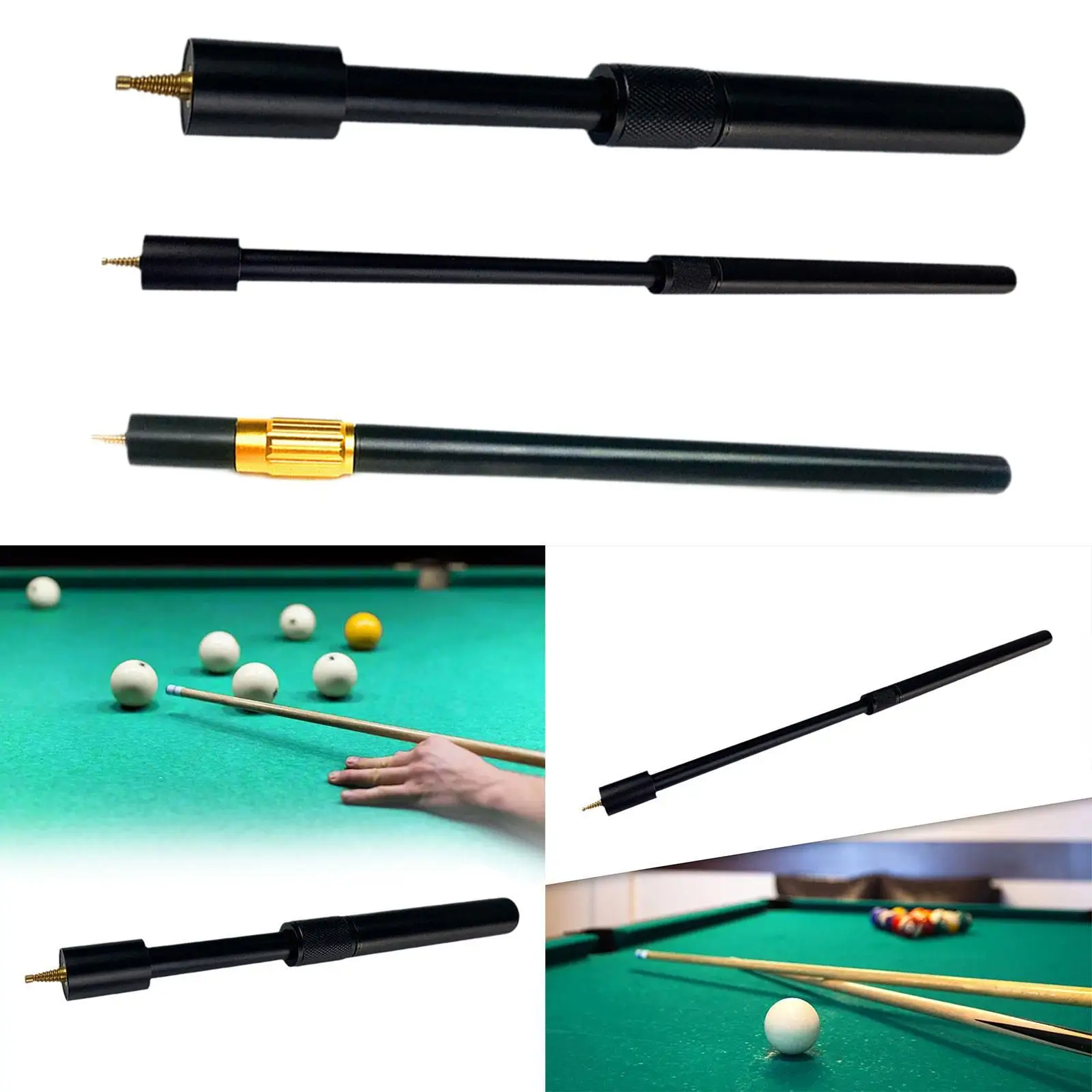 

Удлинитель для бильярдного кия, прочный удлинитель конца кия для взрослых спортсменов, для бильярдных киев