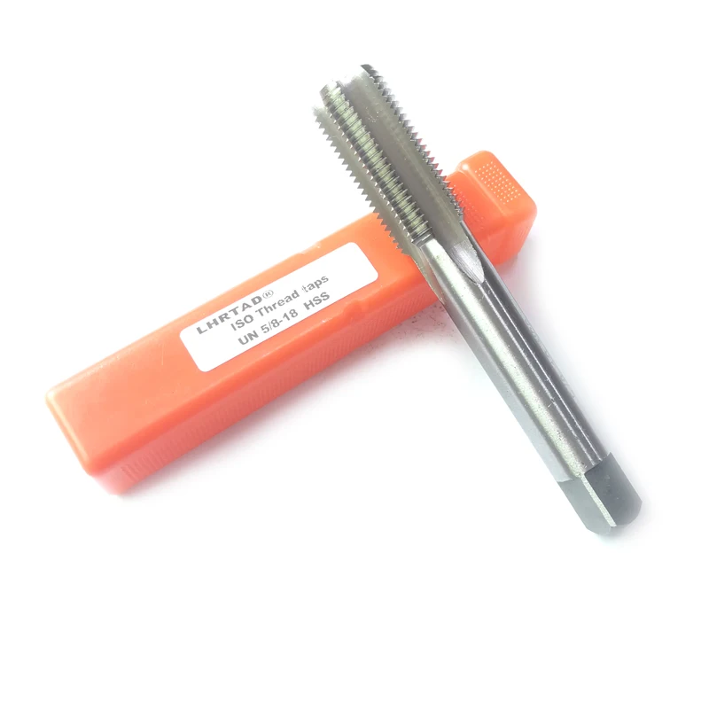 حنفية لولبية موحدة unc unf 5/8 صنبور موحد 5/8-11 5/8-18 5/8 11 صنبور HSS أداة يدوية للأجهزة UNS UNEF 5/8-20 5/8-24 #3