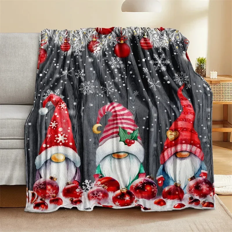 

Christmas Blanket Microfiber Super Soft Throw Blankets For Bed Bedspread Sofa Decorative Camping Picnic Winter Warm Blanket