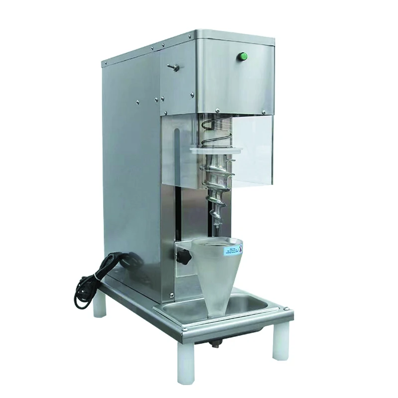Bevroren Yoghurt Soft Ice Cream Making Machine Snackbar Commerciële Ice Cream Mixer Blender
