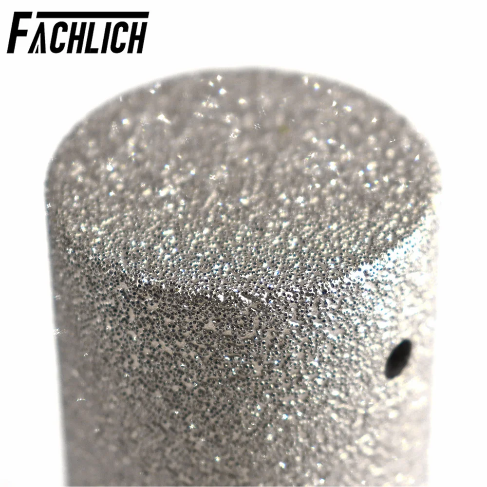 Imagem -04 - Fachlich-bits de Fresagem de Diamante Ampliar Moagem Moldar Buracos Azulejo Pedra Mármore Rosca M14 Diâmetro 10 mm 20 mm 25 mm 30 mm 35 mm 1pc