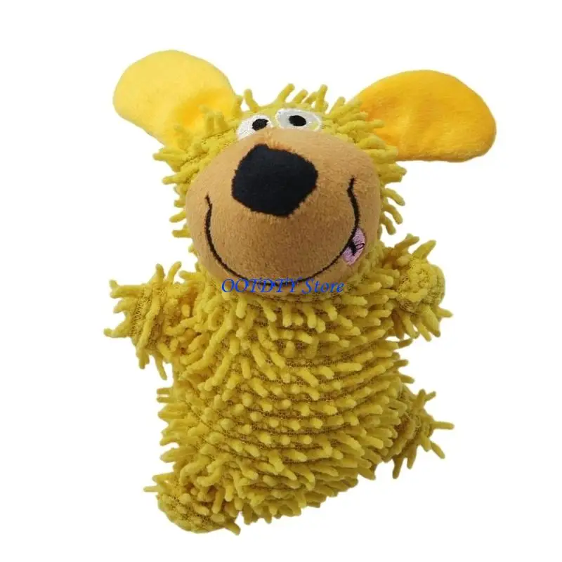 

367A плюшевая игрушка для жевания домашних животных со звуком пищалки для собак, играющих на зубах, чистая, безопасная, для дома