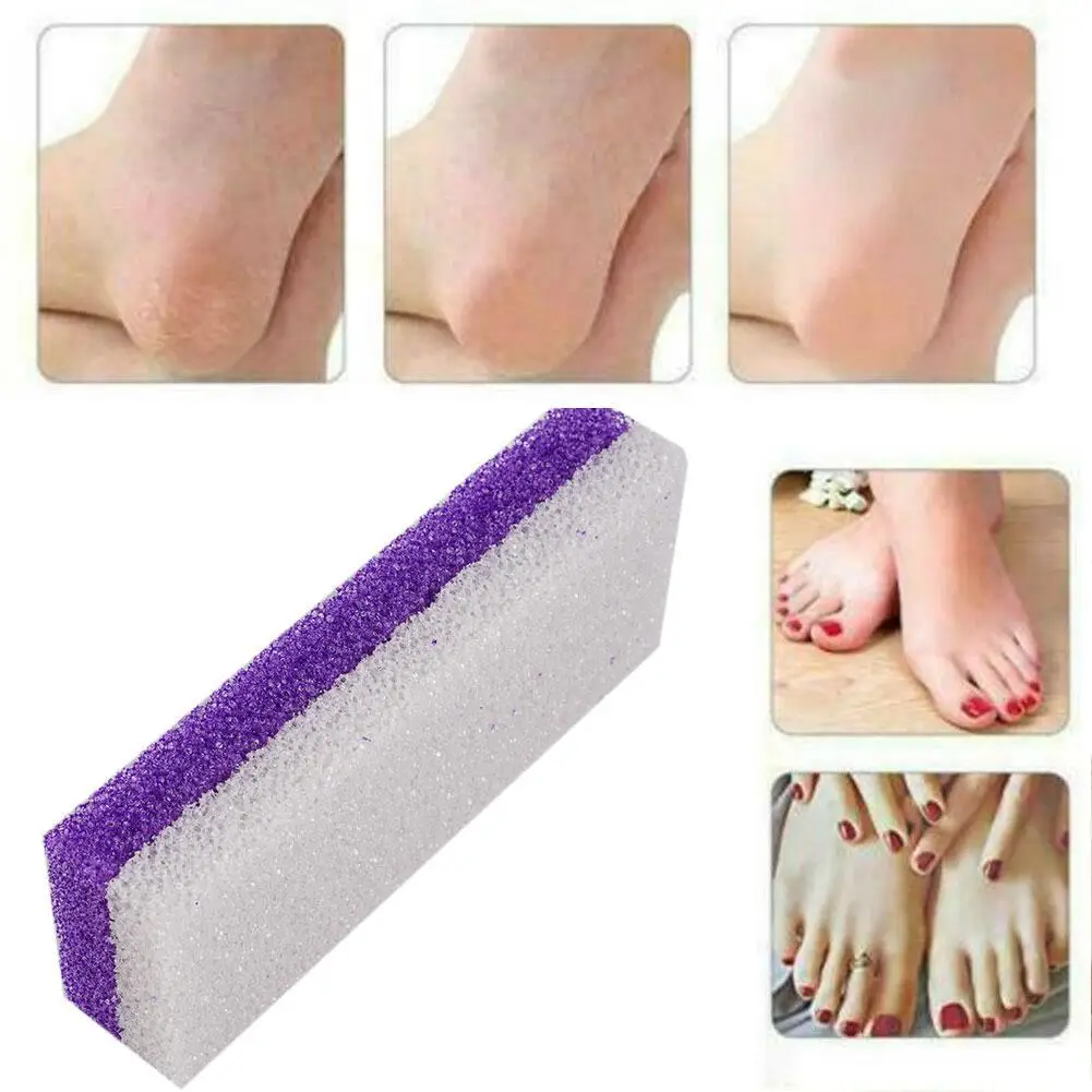 NEW High-end Cleansing Volcanic Stone Exfoliating Foot Heel Pedicure Tool Remove Gentle File Feet Comfortable Itchy Ski Rub