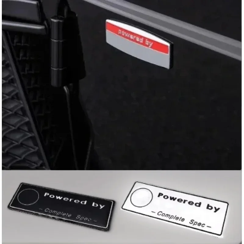 ملصق ماركر جانبي لباب السيارة لبابس مدعوم بشعار ملصق BRABUS Fender