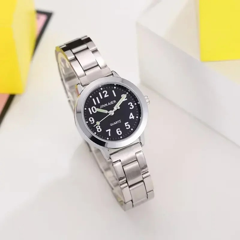 High Quality Children's Boys Girls Watches Stainless Steel Students Quartz Adult Watch Birthday Gift Relojes Montres Kol Kaati