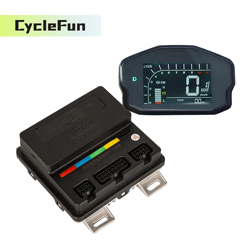 Original LANDE VOTOL EM30S 40A 500W-1.5KW EM-30S Controller Motherboard With DKD One-lin Display For Electric Scooter E-bike