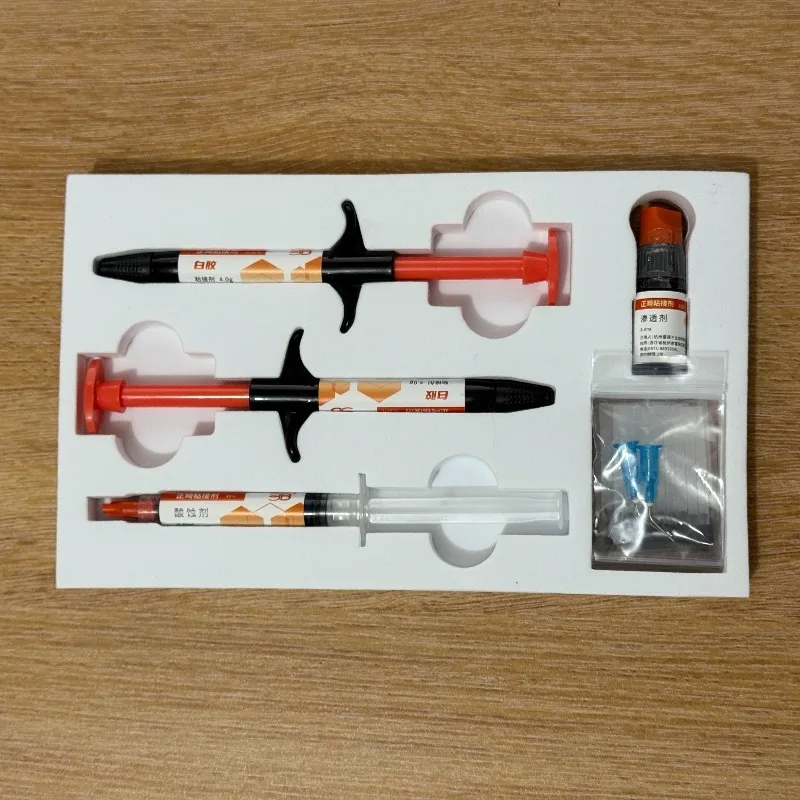 

Dental Dentistry Light Curding Adhesive Set Dental Orthodontic Brackets Adhesive Dental Laboratory Orthodontic Materials