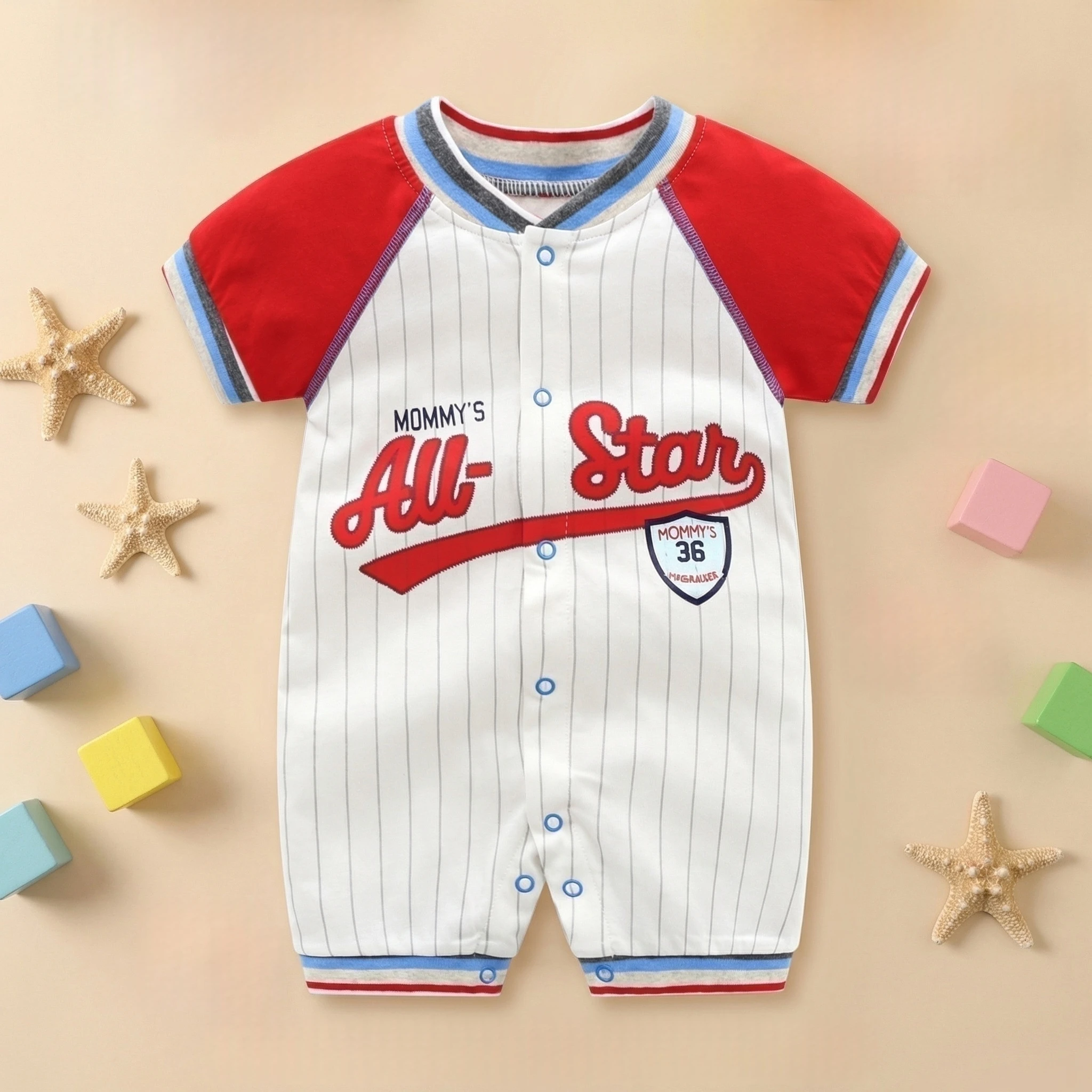 Monos cómodos de verano para bebés de 0 a 12 meses, ropa para niños, mono de algodón de manga corta, ropa deportiva, overoles.