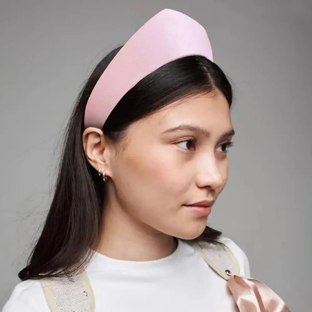 الخريف بلون اللباس عقال تاج شكل رئيس هوب قابل للتعديل العصابات الشعر الشتاء المخملية الشعر هوب واسعة الترفيه أغطية الرأس