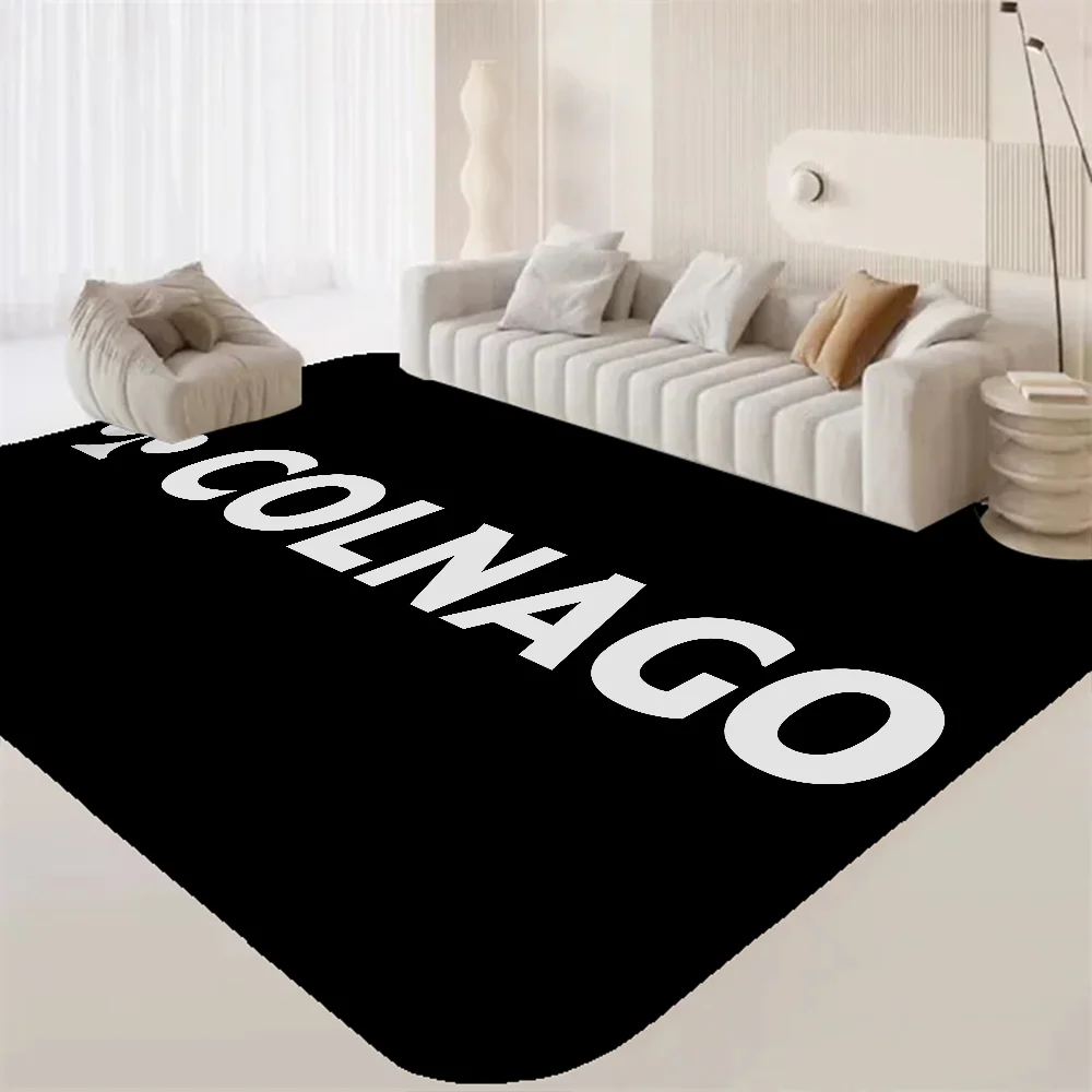 C-Colnago Bike Cycling Hallway Carpet Washable Non-Slip Living Room Sofa Chairs Area Mat Kitchen Doormat Area Rug