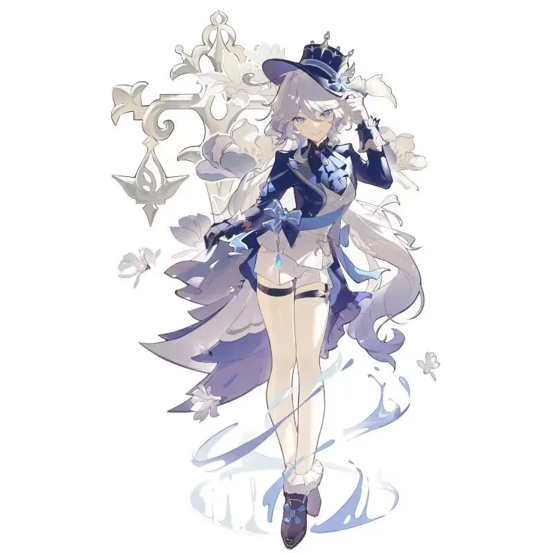 ゲーム「原神」の「ナヴィレット・フニーナII」次元周辺アクリル製卓上スタンド装飾