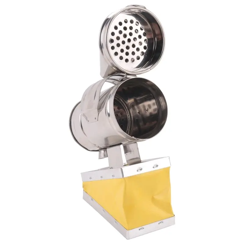 AT84-Stainless Steel Bee House Smoker Hive Equipment Beekeeper Tools And Equipment
