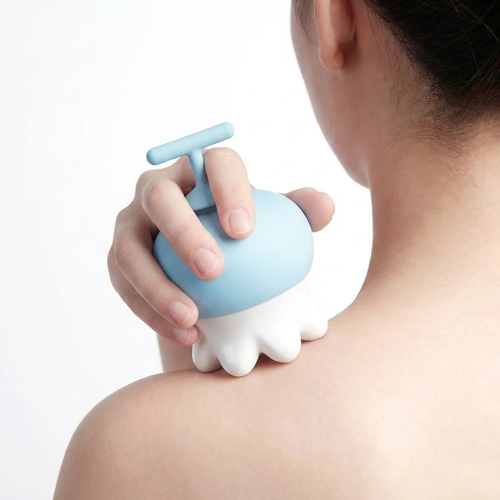 At-Home Head Warming Therapy Ceramic Moxa Jar for Gentle Heat Massage Relieves Stress Headaches&Encourages Deep Rest Easy to Use