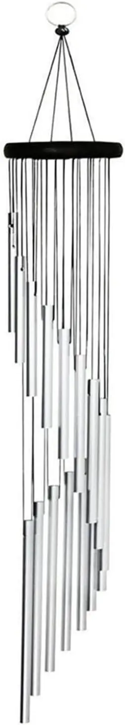 Large Wind Chimes - 18 Tubes Metal Wind Bells, Handmade Ornament for Garden, Patio, Outdoor Hanging Decor
