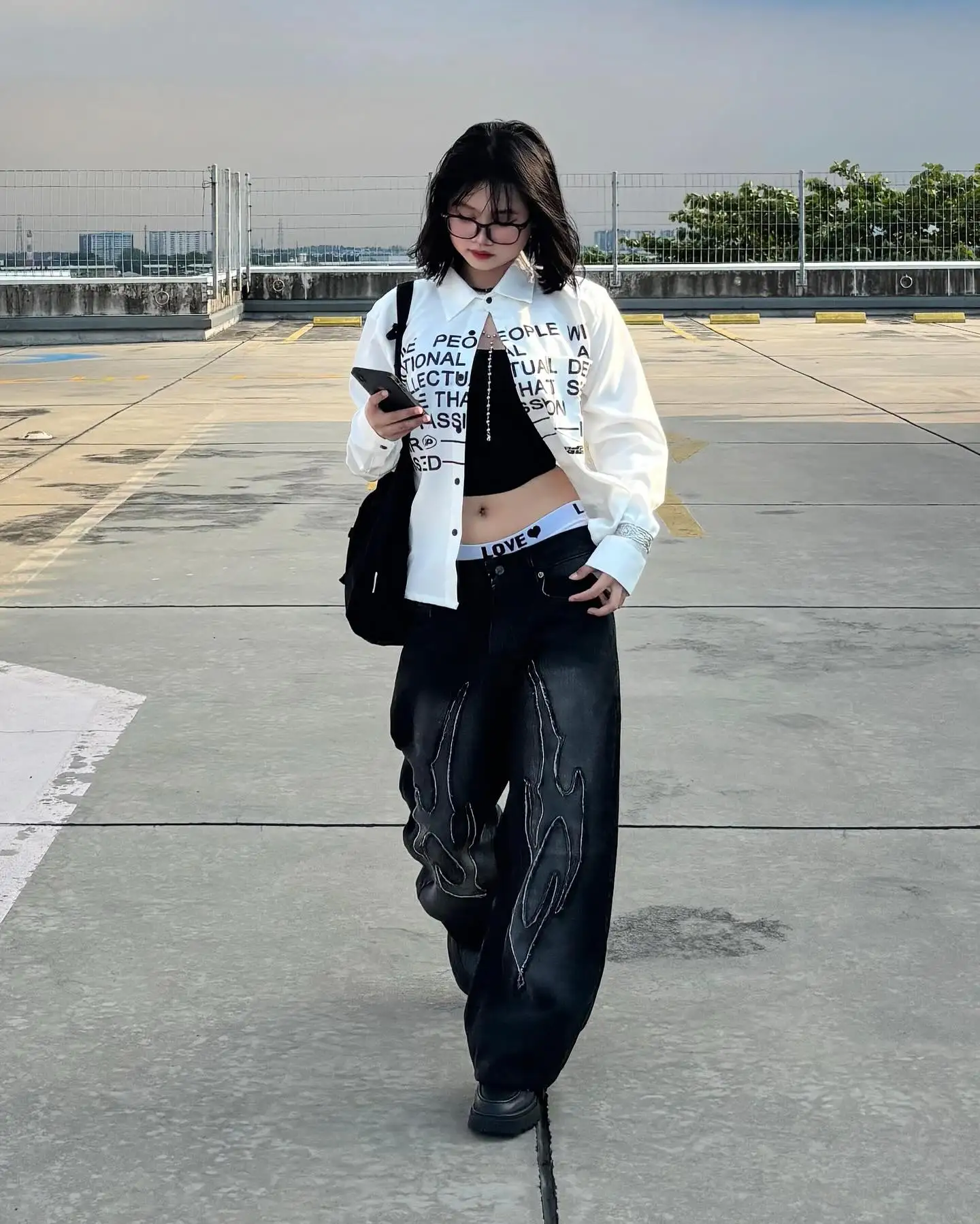 

Harajuku Ретро с буквенным принтом, рубашки поло с длинными рукавами, женские Y2k, повседневная модная осенняя футболка в стиле хип-хоп, женские топы большого размера