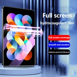 Zachte Huisdier Hd Hydrogel Film Voor Samsung Galaxy Tab S10 + S10 Plus 12.4 S10 Ultra 14.6 S9 Fe Plus S7 Fe S8plus S6 Lite A8 A9 A7 Lite