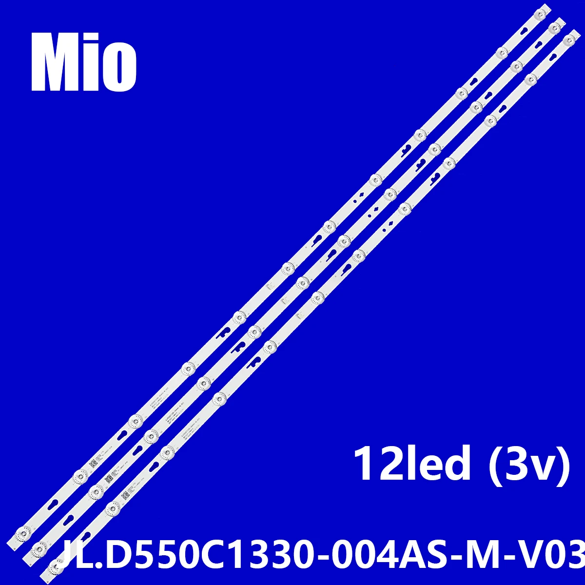 

5/10KIT LED Backlight strip for 55"TV L55M5-AD JL.D550C1330-004AS-M-V03 004AD LVU550CSDX 4C-LB550T-JFA Ple-55s08fhd L55M5-EC