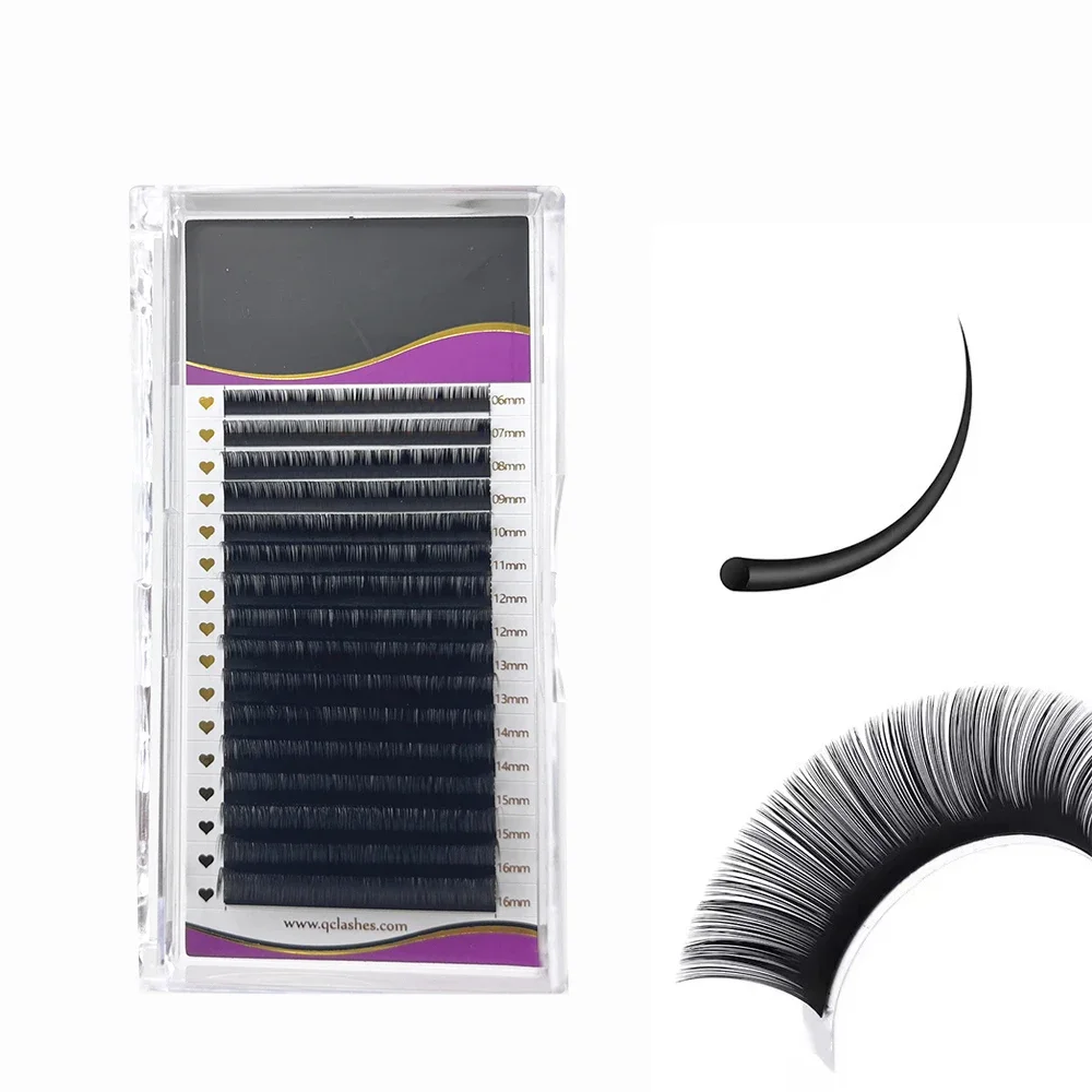 

Premium cashmere lash extensions 0.05 0.07 0.10 0.15 0.18 Private Label Dark matte volume eyelash extensions Faux PBT lash trays