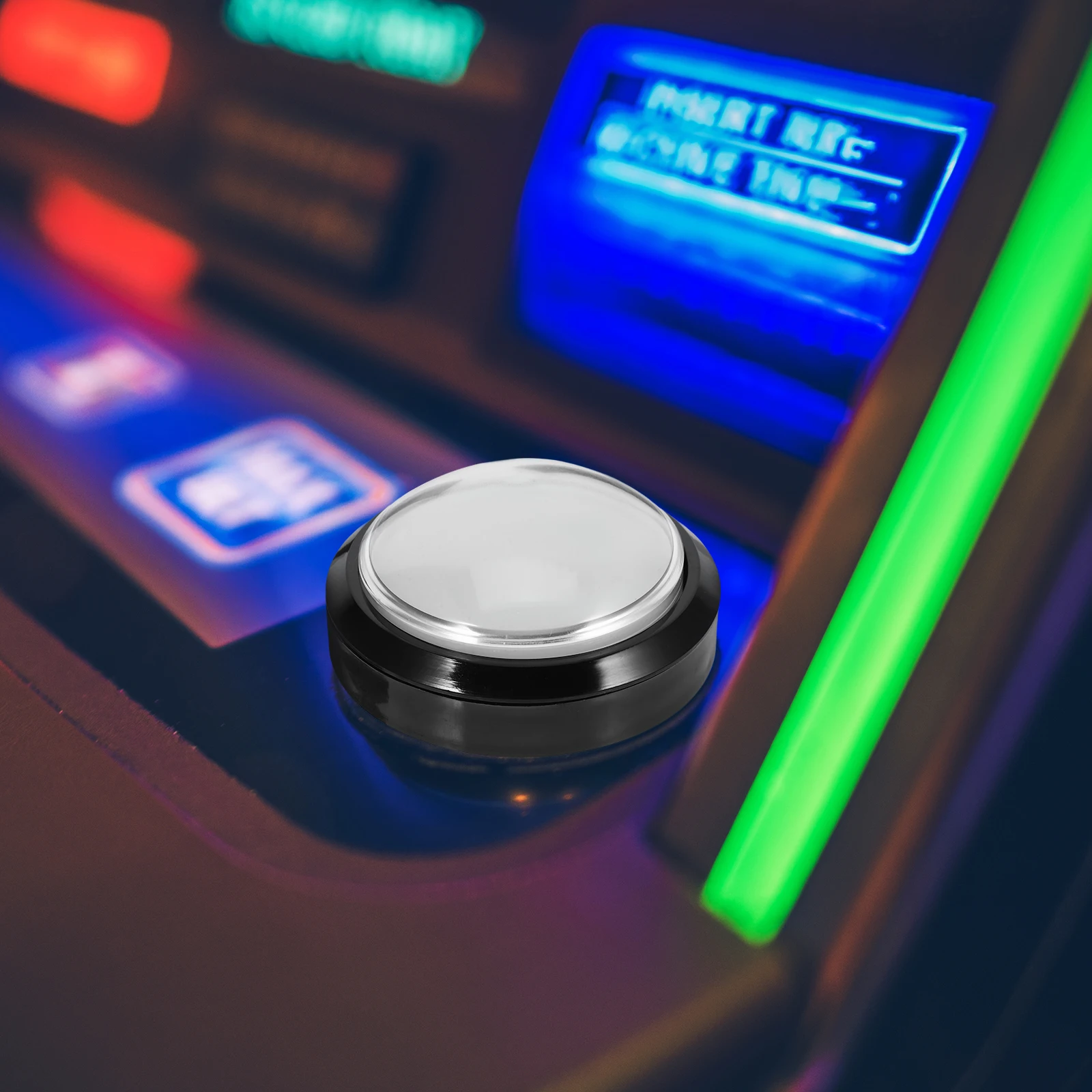 

White Push Machine Replacement Game Answer Button for Kids Learning Dancing Machine DIY Household Toy Buzzers