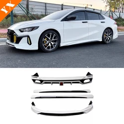 For GAC Empow Accessories 2022-2024 Original Color Trim Car Front Shovel Front Lip Front Rear Bumper Protector Anti Hit Garnish