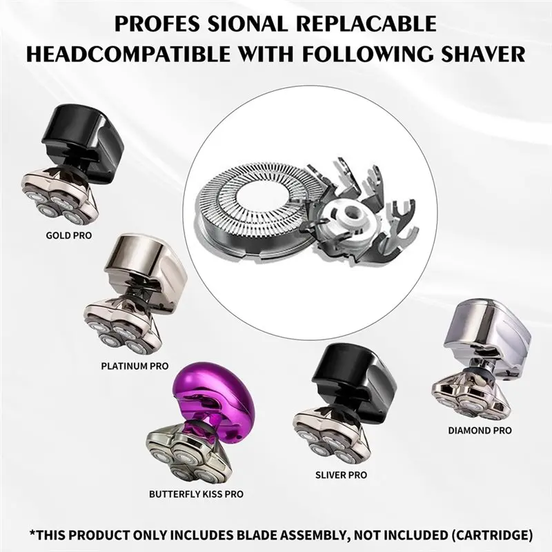 Beauty 8PCS Shaver Replacement Blade For Skull Pitbull Gold PRO / Silver PRO / Platinum PRO / Butterfly Kiss PRO Replacement